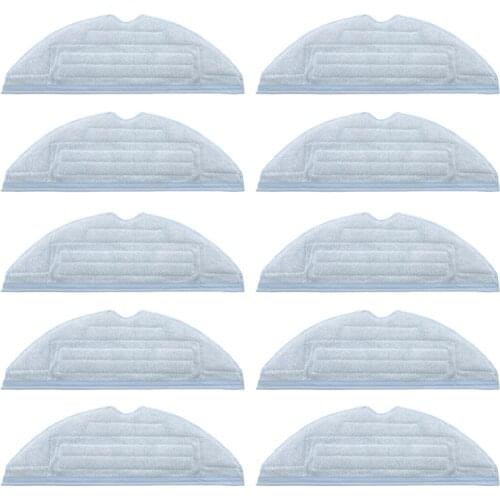 10PCS Mop Cloth for Xiaomi T7 T7Plus S7 for Roborock Vacuum Cleaner Accessories