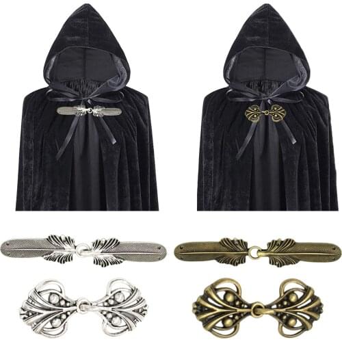 4Pair Cardigan Pin Cape Buckle and Fastener Clip Dress Clip Winter Clasps