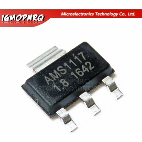 50pcs AMS1117-1.8 AMS1117 1.8V 1A SOT-223 Voltage Regulato new original
