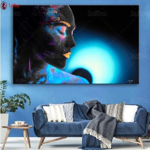 5d mosaic Diamond Painting Creative Arts Girl Makeup Face diamond Embroidery full square&round Diamond cross stitch home decor
