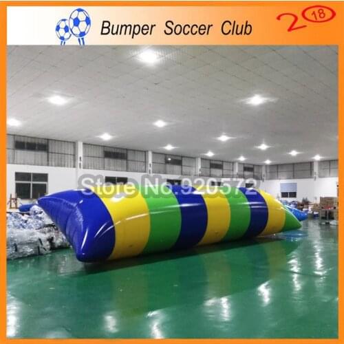 Free Shipping ! Free Pump ! 10x3m Inflatable Pillow for Jump,Inflatable Water Blob, Water Jumping Blob, Water Trampoline