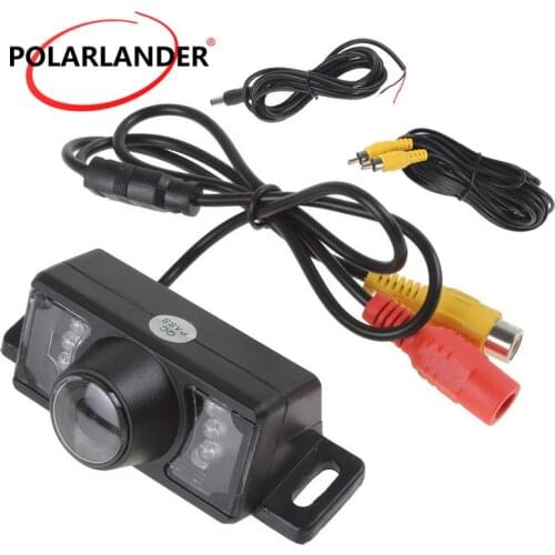 Best selling IP68 NTSC / PAL Waterproof Short License plate Frame Reverse Camera 7 IR Lights Night Vision