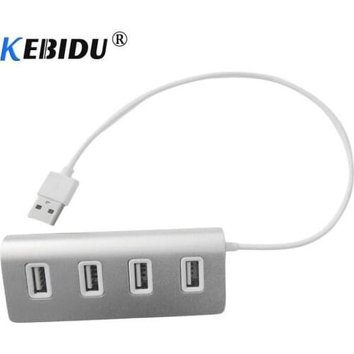 Kebidu USB2.0HUB USB2.0 four-port hub Super high speed 2.0 HUB portable OTG HUB for Apple Macbook Air laptop PC tablet