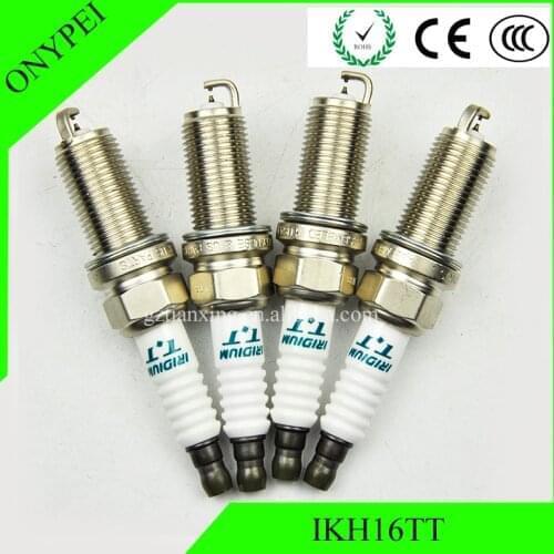 IKH16TT 4703 Dual Iridium Car Spark Plug FitToyota Highlander Hyundai Genesi Sonata Tana Chrysler 300 Dodge