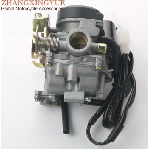 20mm Carb Carburetor PD20 & Carburetor Repair Kit for PEGASUS S50 GP S50 LX 50cc 4-stroke