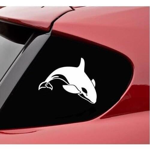 Orca Vinyl Decal Bumper Sticker Fish Whale Sea Water Ocean