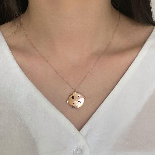 NEW Trendy 925 Silver Necklace Turkish Jewelry Birthday Gift Zircon Fashion Necklace For Women Minimalist Style Luxury Designer