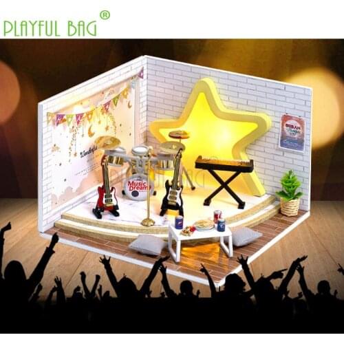 PB Playful bag Funny model humanoid doll intellectual fun diy hut dream chasing teenager mini diy intellectual toys lol ZD03