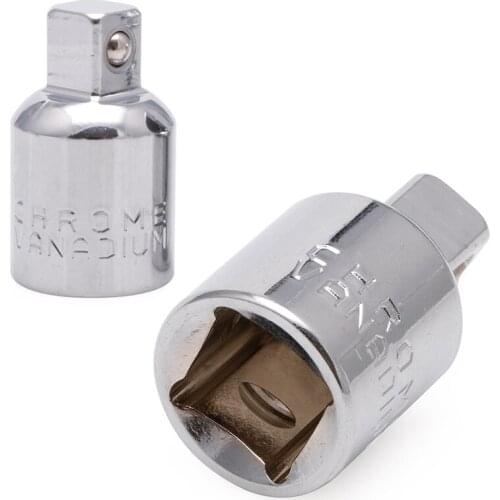 1/2" Convert To 3/8" Ball Lock Ratchet Socket Adapter Reducer Converter Tool