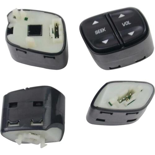 AP02 4 Steering Wheel Switch Control Buttons 21997739 901-123 for Cadillac Escalade 21997739 901-121