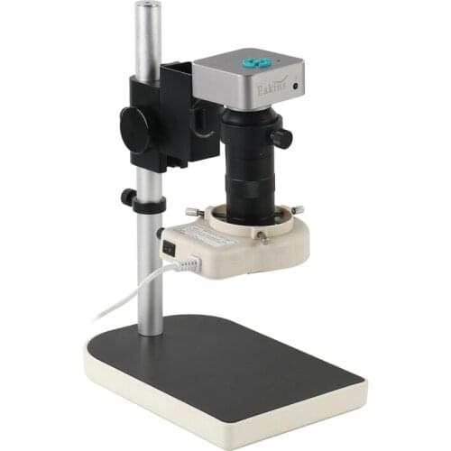 36MP 4K 1080P 60FPS 2K HDMI USB Industrial Microscope Camera 100X 130X C-mount Lens For Phone PCB Soldering Repair