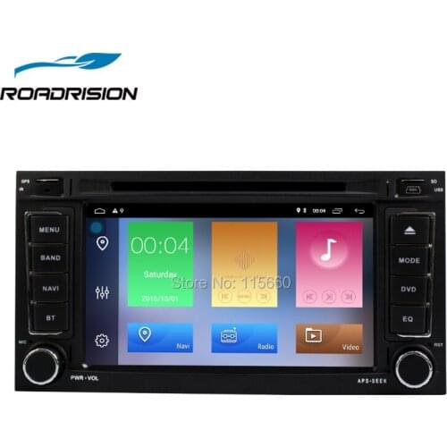 RoadRision Android 8.1 2din Car DVD GPS Navigation for VW Touareg T5 Multivan Auto Radio stereo Multimedia with canbus wifi RDS