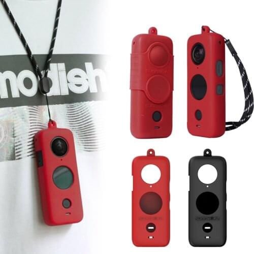 Insta360 ONE X2 Silicone Case Lens Screen Protective Cover Shell Dustproof Body Sleeve For Insta360 ONE X2 Camera Accessories