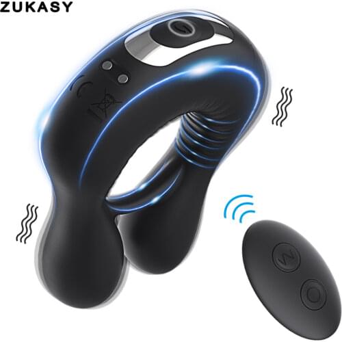 Vibrator Cockring Penisring Delay Ejaculation Penis Cock Ring for Man Sex Toys for Men Erotic Toys in Couple Vibrating Rings