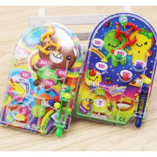 10PCS Cartoon Pin Ball Game Toy Kids Happy Birthday Party Favor Baby Shower Girl Boy Gift Party Supply Present Giveaway