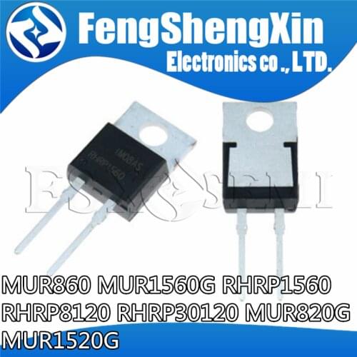 10pcs/lot RHRP1560 TO-220-2 RHR1560 Hyperfast Diodes
