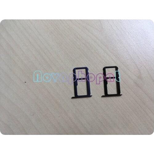 Novaphopat For Huawei Honor 8 SIM Card Tray Holder Micro SD Slot Socket Adapter Replacement ; 10pcs/lot