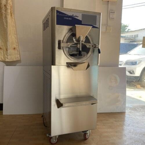 Acrylic use operting plate ice cream gelato combined machine italian gelato hard ice cream gelato machine Model Number: CFHS90A