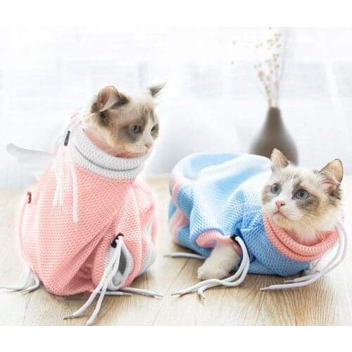 Pet Accessories Cat Bath Supplies Kitty Cat Bag Bath Bag Fixed Bag Multifunctional Anti-Scratch Cat Bag Cat Supplies