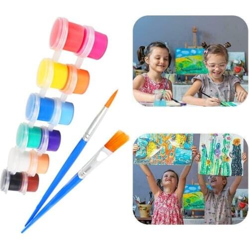 Children Educational Toy 12 Colors Painted Graffiti For Oil Safe Painting Tool Healthy Art Paint Painting Oil