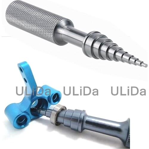 Aluminum Alloy Bearing & Steering Hub Carrier Disassembly Tool for HSP Tamiya HPI Kyosho RC Car Helicopter