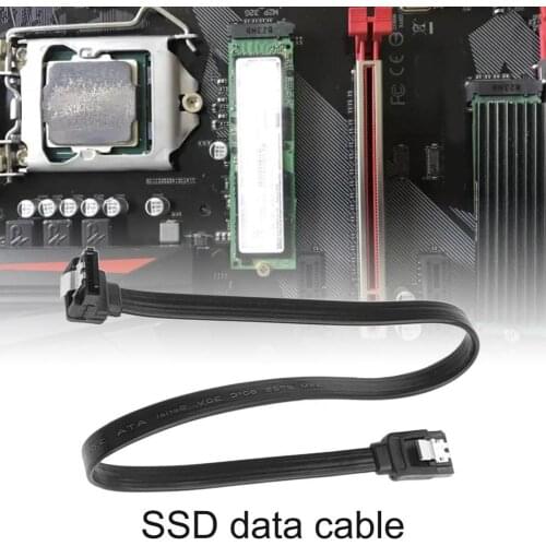 1pcs 40cm SATA 3.0 Cable SATA 3.0 III SATA3 6GB/s Data Cable Straight Cord SAS Cable Dual Channel Hard Drive Data Cable