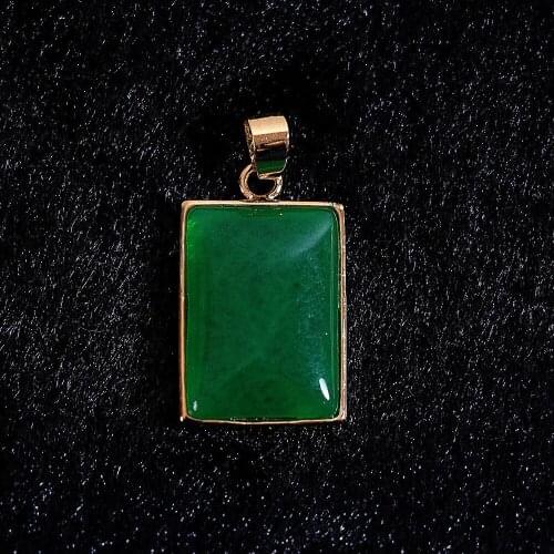 Fashion Malaysia 15x20mm 11x33mm Rectangle Pendant Diy Necklace Pendant Accessories Findings 2/pcs B833