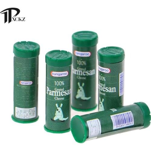 5pcs/set 1:12 Dollhouse Miniature Mini Cheese Bottle Can Model Accessories Toys