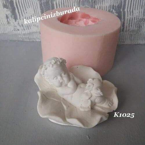 Orchid Inside Baby-5 Silicone Mold