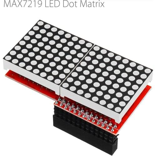 8x16 MAX7219 LED Dot Matrix Screen Module For Arduino Raspberry Pi B/ B