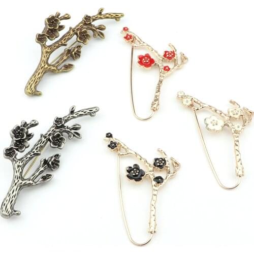 Tandsen White Brooches For Clothes
