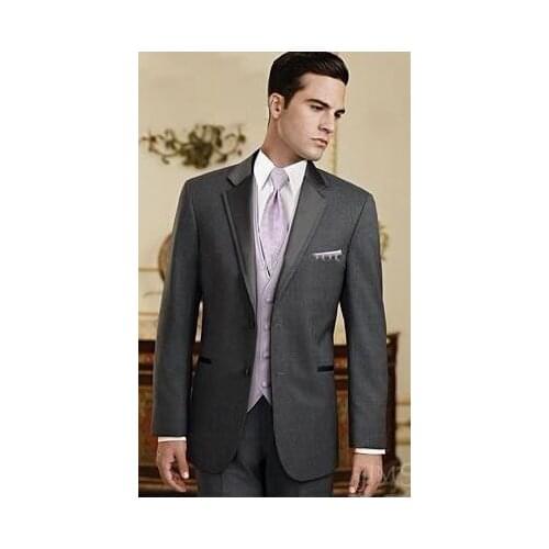 Custom Made Dark Blue Men Suit, Tailor Made Suit, Bespoke Men Wedding Suit, Slim Fit Groom Tuxedos For Men