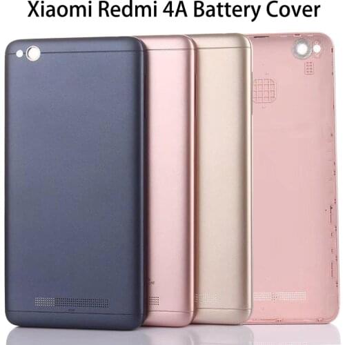 Xiaomi Redmi 4A Battery Cover Rear Door Back Housing Case For Xiaomi Redmi 4A Back Battery Cover Middle Chassis Replacement