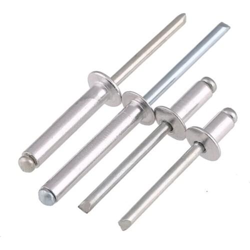 Core-pulling Aluminum Rivets Round Head Aluminum Rivets GB Core-pulling Rivets Rivet Specifications Wholesale Series 50PCS
