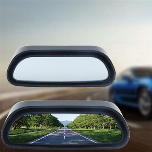 1 Pc Car Blind Spot Mirror Car Rearview Auxiliary Mirror HD Large View Convex Glass Wide Angle Rear View Mirror