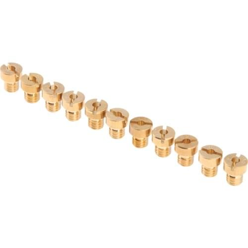 11pcs Carburetor Main Jet kit for PWK Keihin OKO CVK 85 88 95 98 100 102