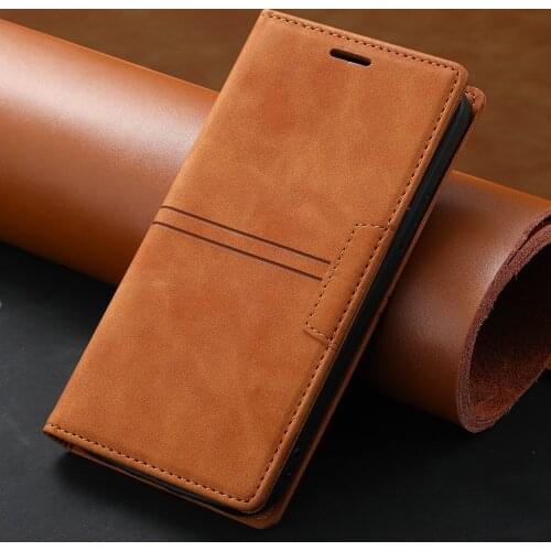 Wallet Case For Samsung Galaxy A50 A40 A30 A20 A10 A70 J5 J7 2017 A6 J4 J6 2018 Magnetic Business Leather Flip Stand Phone Cover