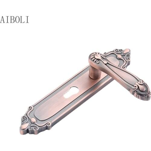 Zinc Alloy Single Tongue Handle Lock Fake Mortise Lock