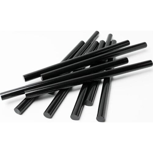7mm x 100mm Hot Melt Glue Stick Black High Adhesive For DIY Craft Toy Repair Tools For Alloy Accessories Clear/black glue sticks