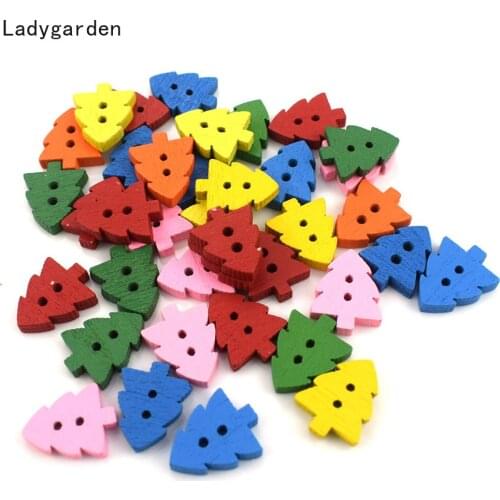 Ladygarden Green Buttons