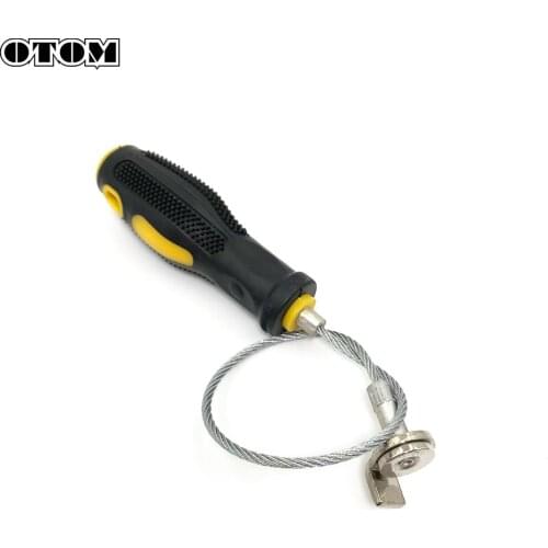 OTOM Removable Magnetic Suction Head Wrench Oil Pan Screw Disassembly Tool For CRF KTM KXF YZF RMZ ATV UTV Motocross Universal