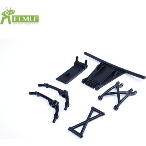 Front Anti-collision Bumper Set Fit for 1/5 HPI ROFUN BAHA ROVAN KM BAJA 5B Upgrade 5SC Toys PARTS