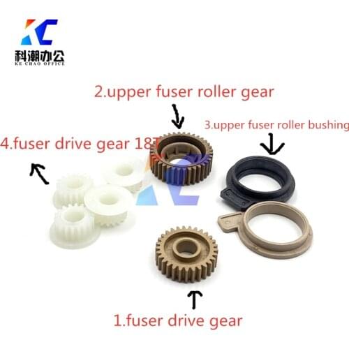 KECHAO Fuser drive /upper Fuser roller Gear/bushing for Kyocera FS1130 1030MFP 2030 M2530dn 1124 1128 1320 1035 2035 2135