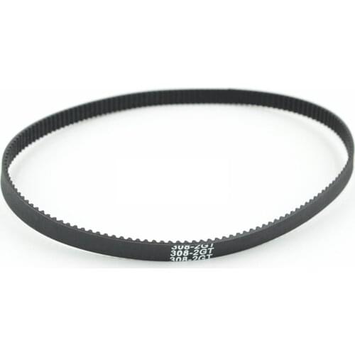 2GT Timing Belt, W=3/6/9mm, Length 288/294/300/302/308 , T=144/147/150/151/154, GT2 Closed-Loop Synchronous Belt 288-2GT 294-GT2