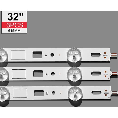 LED Backlight strip 8 lamp for Sony 32"TV KDL-32RD303 KDL-32R303C KDL-32R303B 1-889-675-12 IS4S320DNO01 LM41-00091J LM41-00091K
