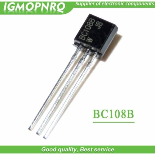 10pcs BC108B TO-92 C108 TO92 Transistor