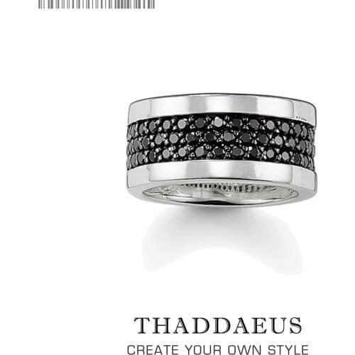 Three Rows Ring,Europe Style Trendy Fashion Good Jewerly For Women,2020 Gift In 925 Sterling Silver,Super Deals