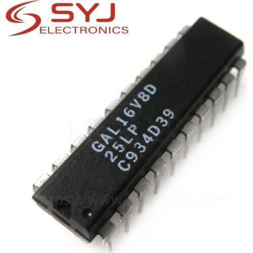 10pcs/lot GAL16V8D GAL16V8D-15LP GAL16V8D-15LPN GAL16V8D-15LPI DIP-20 In Stock