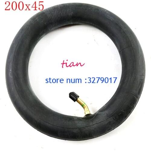 5PCS 200x45 Inflated inner tube For E-twow S2 Scooter Pneumatic Wheel 8" Scooter Wheelchair Air wheel inner tire 8x1 1/4 tube