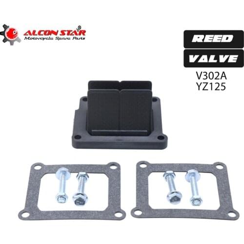 Alconstar- Reed Valve Assy VForce3 V302A ntake Carbon Fiber Reed Valve or 1995-2004 Yamaha YZ125